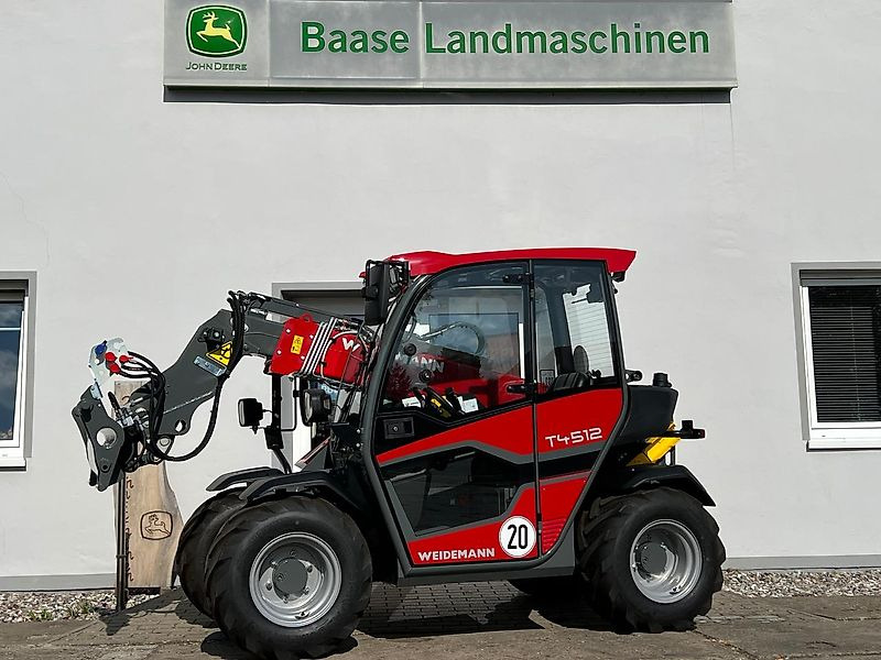 Weidemann T4512 EURO-Aufnahme + Breitreifen - Chariot télescopique: photos 1 Weidemann T4512 EURO-Aufnahme + Breitreifen - Chariot télescopique: photos 1