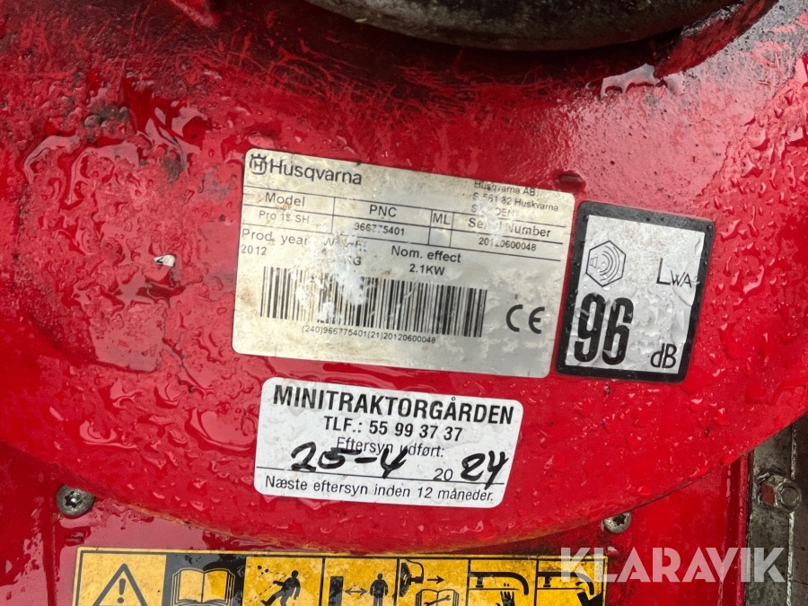 Græsslåmaskine Husqvarna Klippo Pro 19 SH - Motofaucheuse: photos 3 Græsslåmaskine Husqvarna Klippo Pro 19 SH - Motofaucheuse: photos 3
