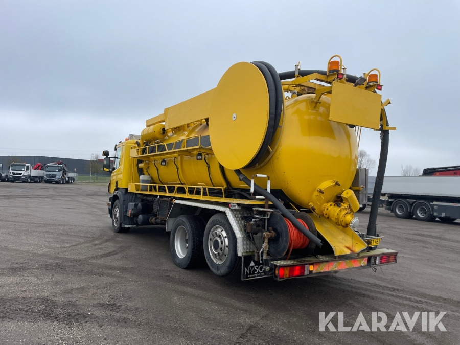 Slamsuger Scania P340 - Camion hydrocureur: photos 5 Slamsuger Scania P340 - Camion hydrocureur: photos 5