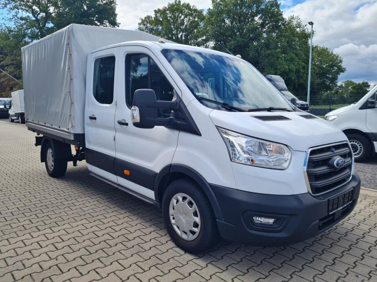 Ford Transit 350 DoKa Plane L3 Trend KLIMA TEMPOMAT - Véhicule utilitaire plateau baché, Utilitaire double cabine: photos 3 Ford Transit 350 DoKa Plane L3 Trend KLIMA TEMPOMAT - Véhicule utilitaire plateau baché, Utilitaire double cabine: photos 3