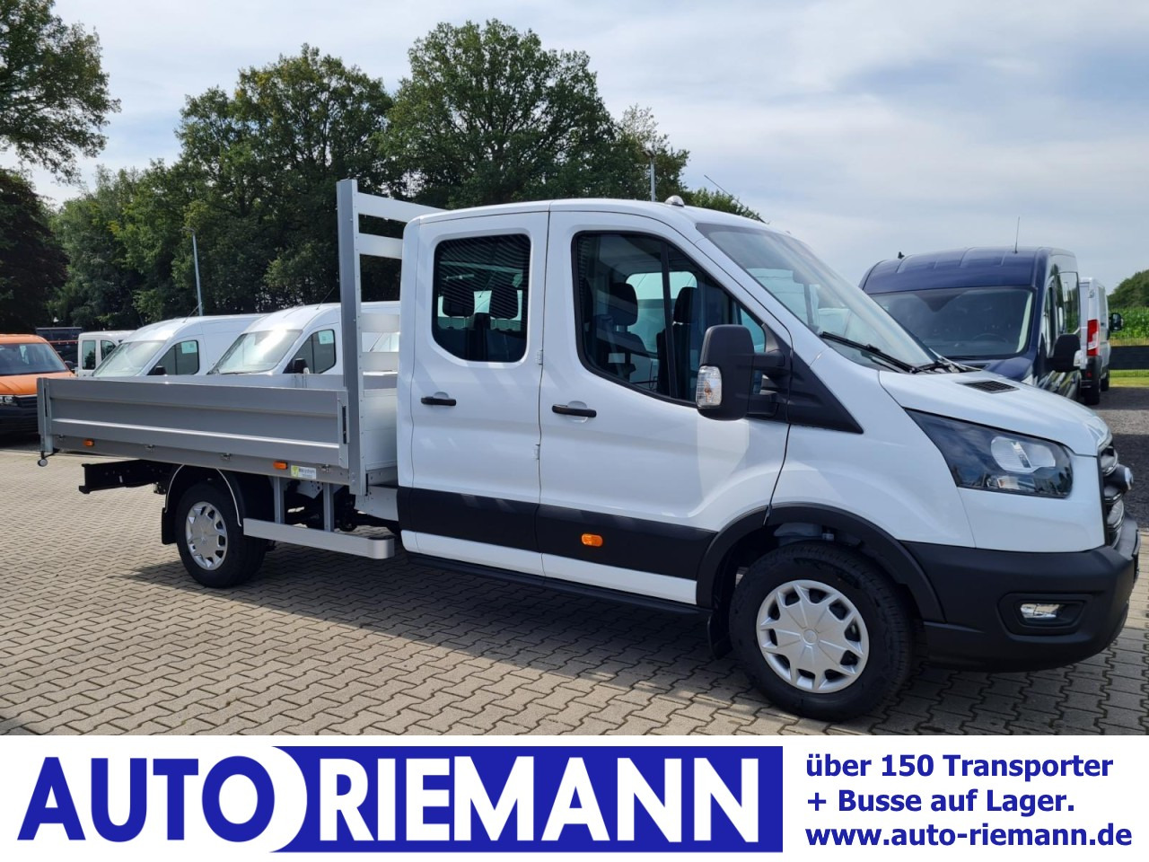 Ford Transit 350 Doka L3 L4 Trend RWD AHK KLIMA TEMPOMAT - Fourgon plateau, Utilitaire double cabine: photos 1 Ford Transit 350 Doka L3 L4 Trend RWD AHK KLIMA TEMPOMAT - Fourgon plateau, Utilitaire double cabine: photos 1