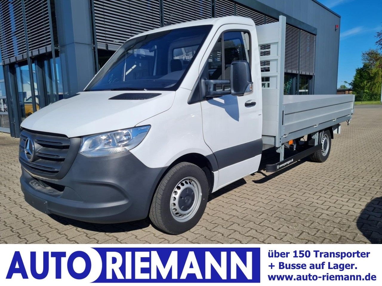 Mercedes-Benz Sprinter 315 CDI Pritsche MR L3 KLIMA TEMPOMAT - Fourgon plateau: photos 1 Mercedes-Benz Sprinter 315 CDI Pritsche MR L3 KLIMA TEMPOMAT - Fourgon plateau: photos 1