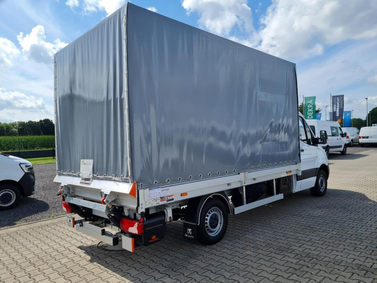 Mercedes-Benz Sprinter 315 Cdi Pritsche Schiebe Plane LBW KLIM - Véhicule utilitaire plateau baché: photos 5 Mercedes-Benz Sprinter 315 Cdi Pritsche Schiebe Plane LBW KLIM - Véhicule utilitaire plateau baché: photos 5