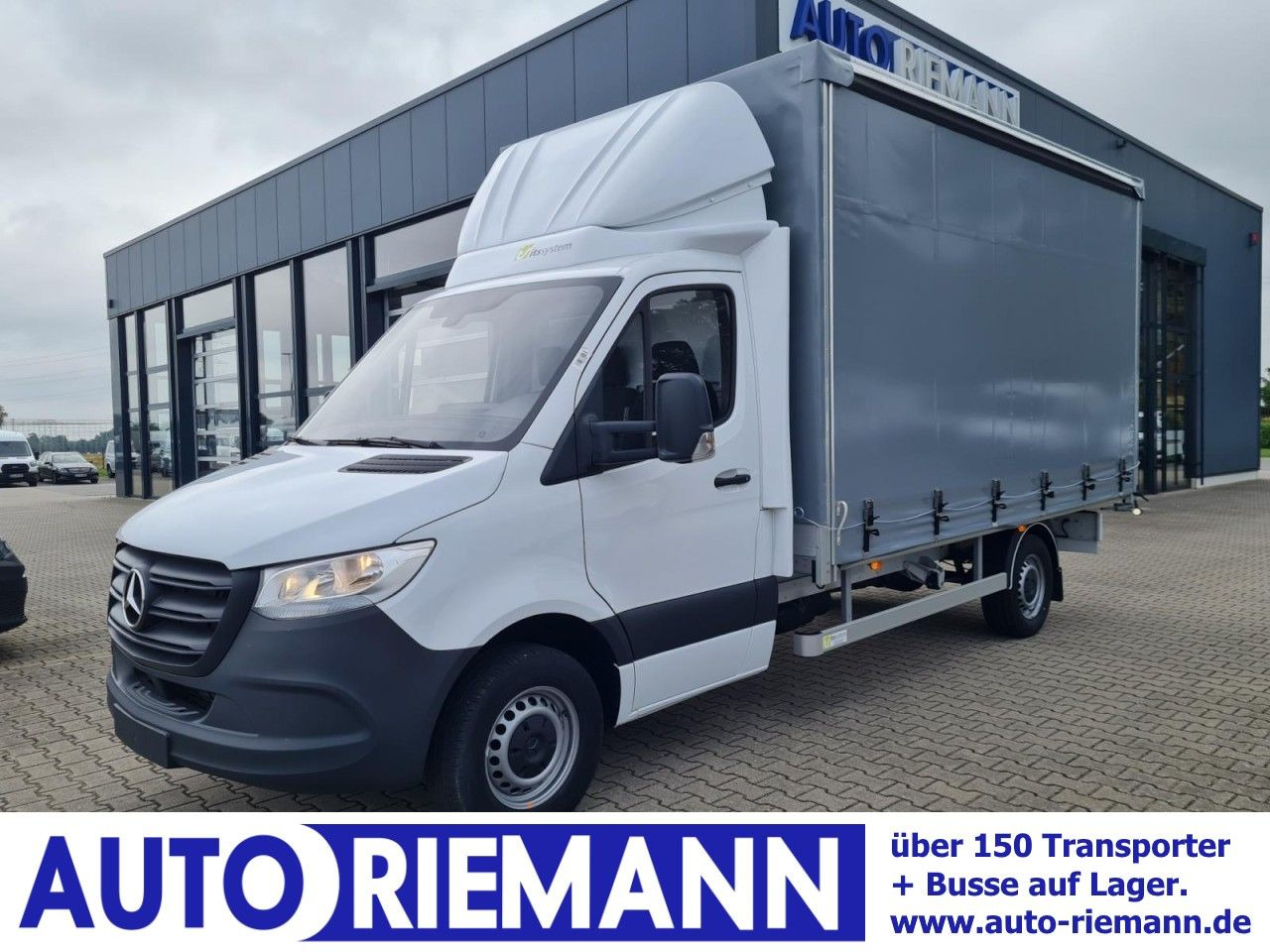 Mercedes-Benz Sprinter 315 Cdi Pritsche Schiebe Plane RWD - Véhicule utilitaire plateau baché: photos 1 Mercedes-Benz Sprinter 315 Cdi Pritsche Schiebe Plane RWD - Véhicule utilitaire plateau baché: photos 1
