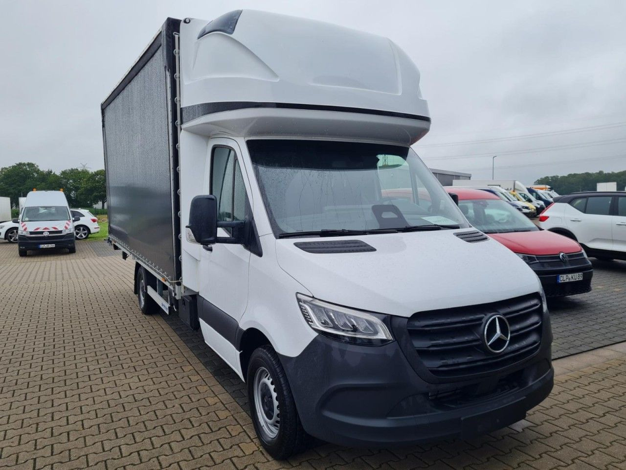 Mercedes-Benz Sprinter 317 Cdi Pritsche Plane Schlafkab. AHK L - Véhicule utilitaire plateau baché: photos 2 Mercedes-Benz Sprinter 317 Cdi Pritsche Plane Schlafkab. AHK L - Véhicule utilitaire plateau baché: photos 2