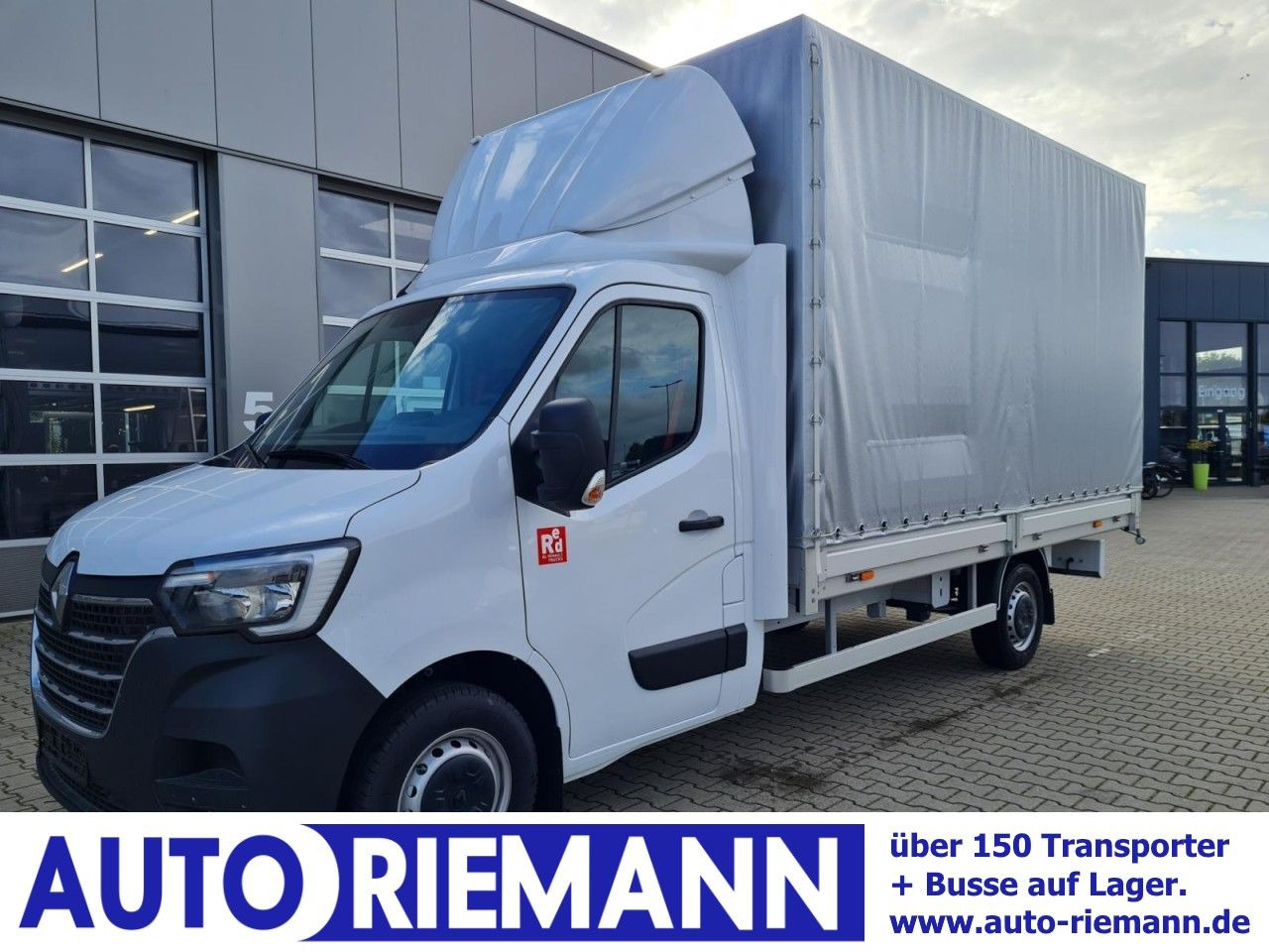 Renault Master 3,5t Pritsche L3 Schiebeplane ERGO TEMPOM - Véhicule utilitaire plateau baché: photos 1 Renault Master 3,5t Pritsche L3 Schiebeplane ERGO TEMPOM - Véhicule utilitaire plateau baché: photos 1