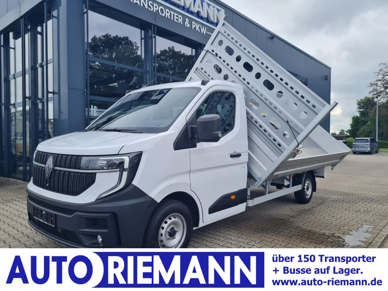 Renault Master New 35 3 Seiten Kipper Klima AHK - Véhicule utilitaire benne: photos 1 Renault Master New 35 3 Seiten Kipper Klima AHK - Véhicule utilitaire benne: photos 1