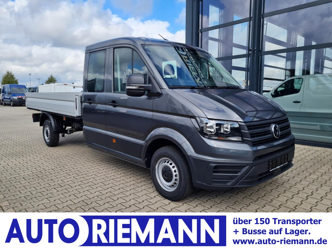 Volkswagen Crafter 35 Doka 7-Sitze MAXI L4 KLIMA TEMPOMAT - Fourgon plateau, Utilitaire double cabine: photos 1 Volkswagen Crafter 35 Doka 7-Sitze MAXI L4 KLIMA TEMPOMAT - Fourgon plateau, Utilitaire double cabine: photos 1