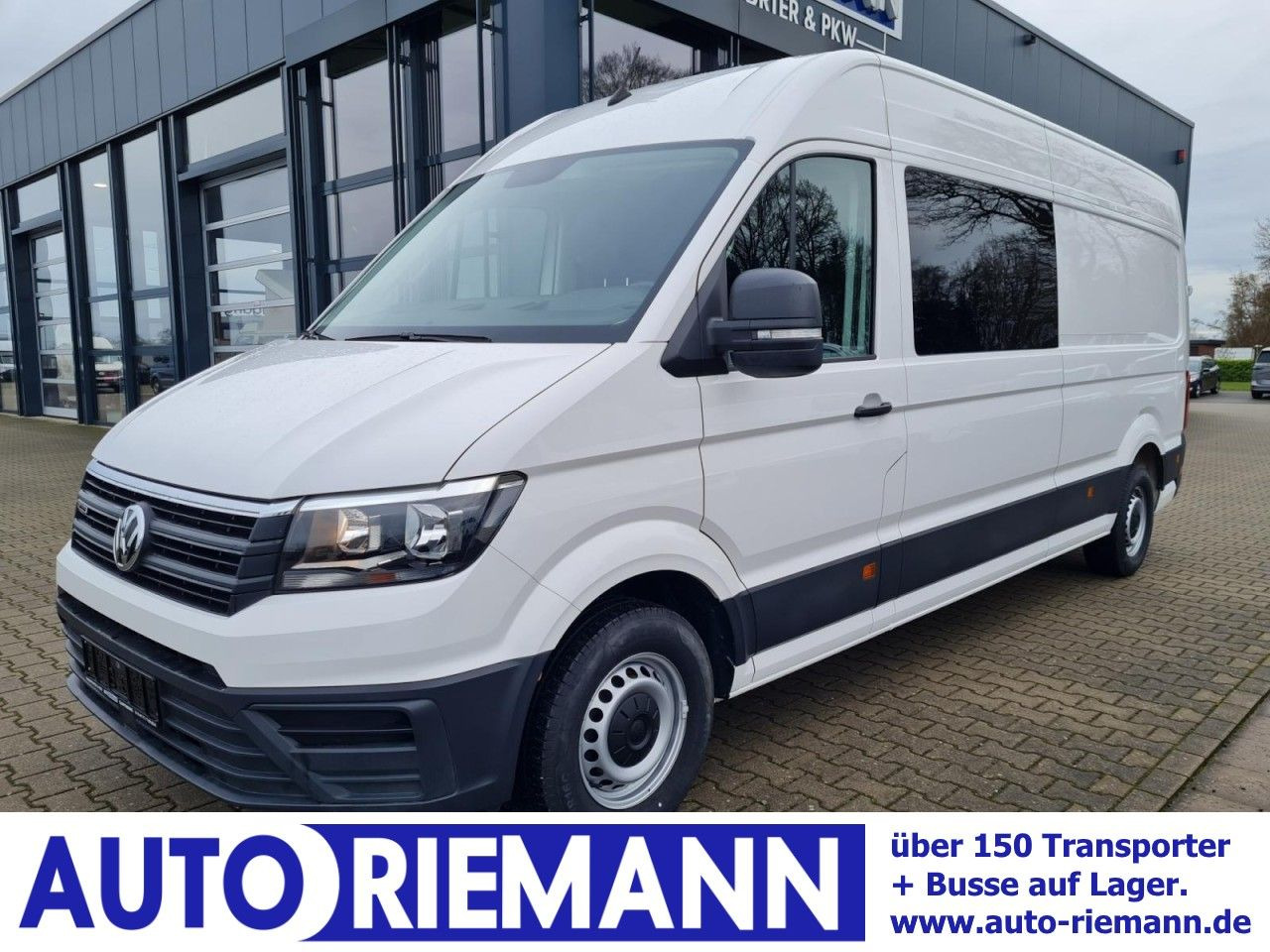 Volkswagen Crafter 35 Kasten 4MOTION L4H3 Plus Doka 7-Sitze - Fourgon utilitaire, Utilitaire double cabine: photos 1 Volkswagen Crafter 35 Kasten 4MOTION L4H3 Plus Doka 7-Sitze - Fourgon utilitaire, Utilitaire double cabine: photos 1