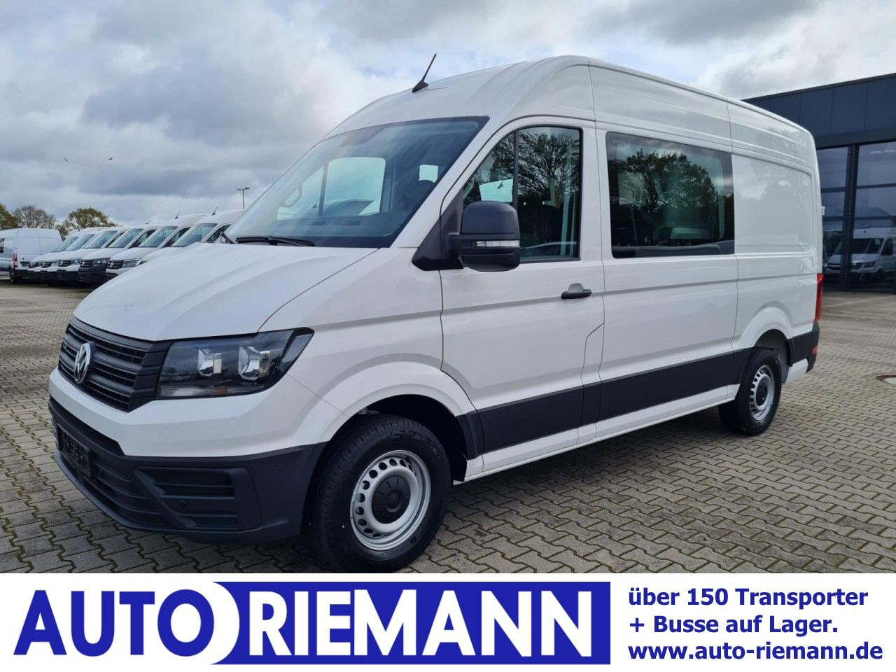 Volkswagen Crafter 35 Kasten 4motion MR Doka 6-Sitze AHK TE - Fourgon utilitaire, Utilitaire double cabine: photos 1 Volkswagen Crafter 35 Kasten 4motion MR Doka 6-Sitze AHK TE - Fourgon utilitaire, Utilitaire double cabine: photos 1