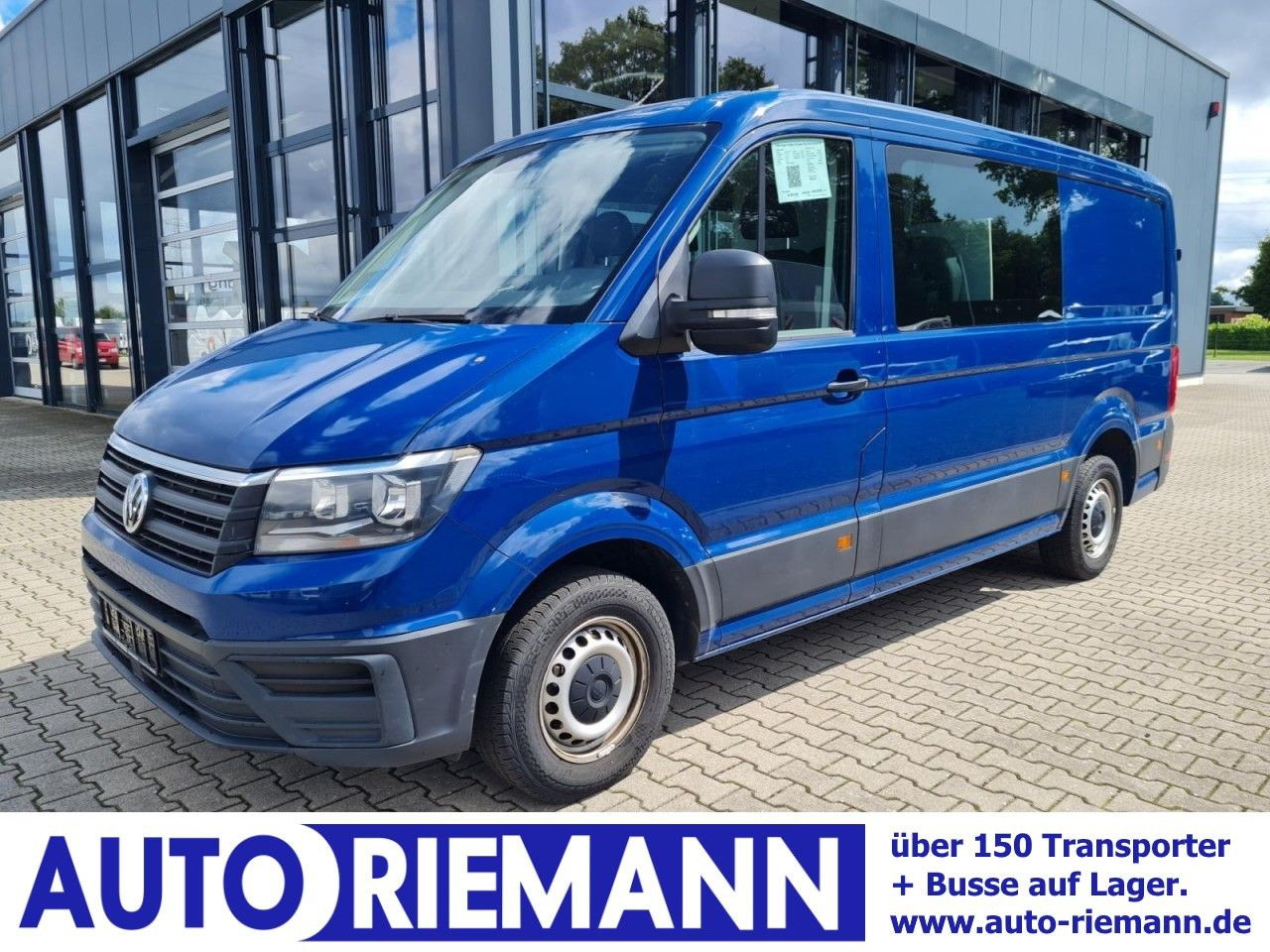 Volkswagen Crafter 35 Kasten Plus Doka mixto NAVI AHK 6 Sit - Fourgon utilitaire, Utilitaire double cabine: photos 1 Volkswagen Crafter 35 Kasten Plus Doka mixto NAVI AHK 6 Sit - Fourgon utilitaire, Utilitaire double cabine: photos 1