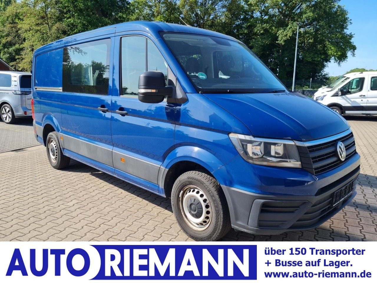 Volkswagen Crafter 35 Kasten Plus Doka mixto NAVI AHK 6 Sit - Fourgon utilitaire, Utilitaire double cabine: photos 1 Volkswagen Crafter 35 Kasten Plus Doka mixto NAVI AHK 6 Sit - Fourgon utilitaire, Utilitaire double cabine: photos 1
