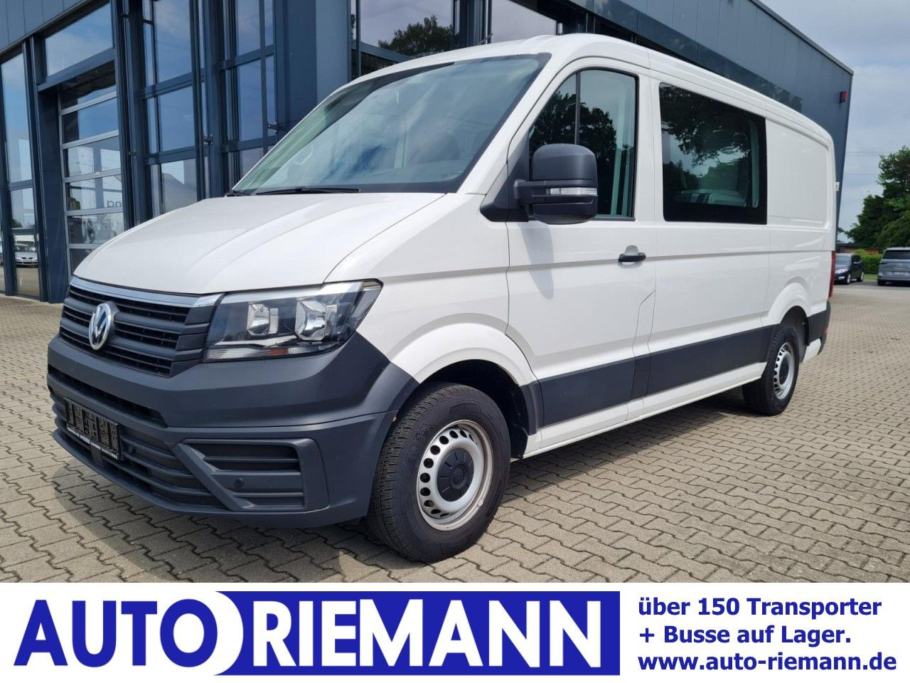 Volkswagen Crafter 35 Kasten Plus Doka mixto TDI L2H2 AHK - Fourgon utilitaire, Utilitaire double cabine: photos 1 Volkswagen Crafter 35 Kasten Plus Doka mixto TDI L2H2 AHK - Fourgon utilitaire, Utilitaire double cabine: photos 1
