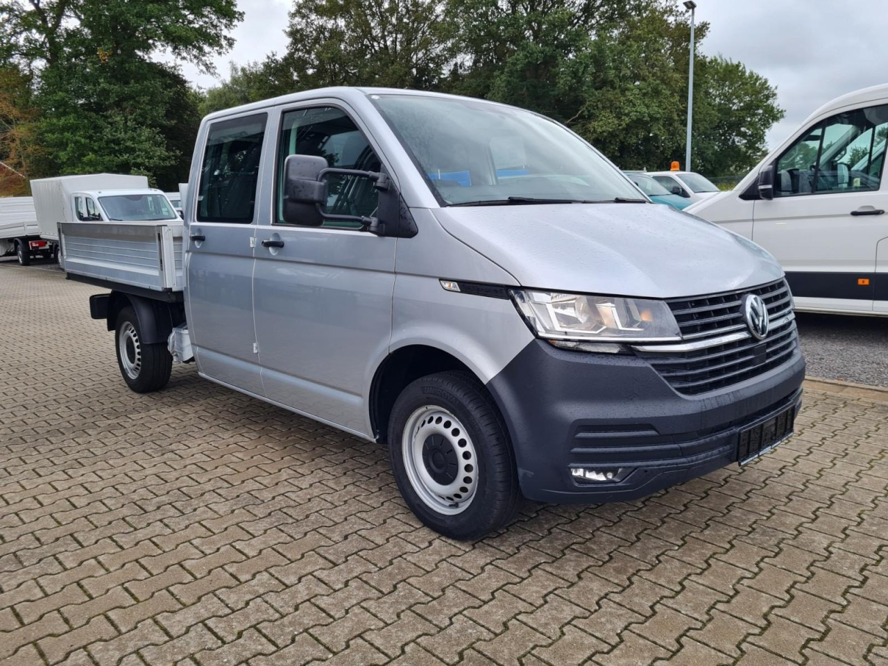 Volkswagen T6.1 Pritsche LR Doka 6-Sitze KLIMA - Fourgon plateau, Utilitaire double cabine: photos 3 Volkswagen T6.1 Pritsche LR Doka 6-Sitze KLIMA - Fourgon plateau, Utilitaire double cabine: photos 3