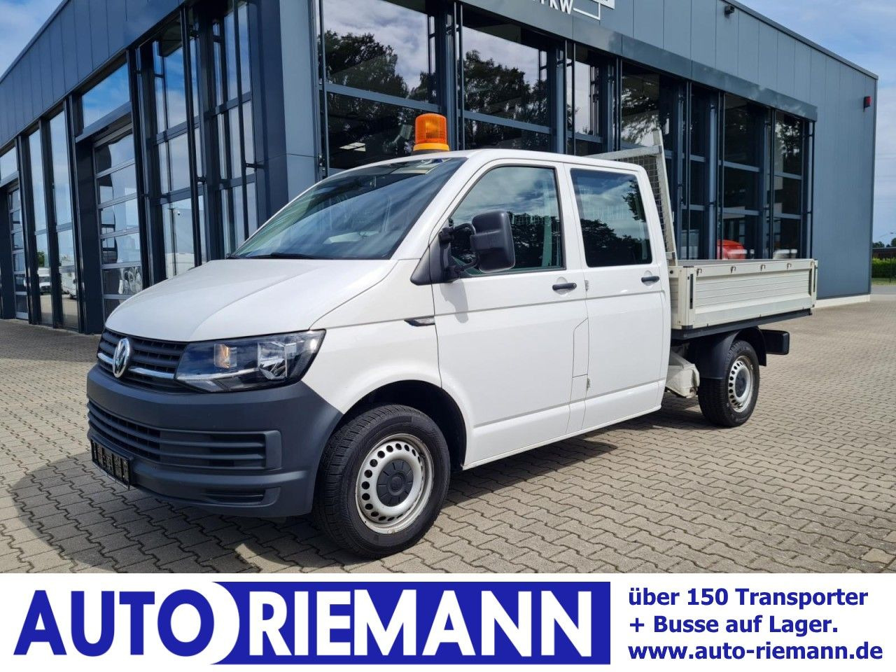 Volkswagen T6 Doka TDI LR AHK Leiterträger Klima STANDHEIZ - Fourgon plateau: photos 1 Volkswagen T6 Doka TDI LR AHK Leiterträger Klima STANDHEIZ - Fourgon plateau: photos 1
