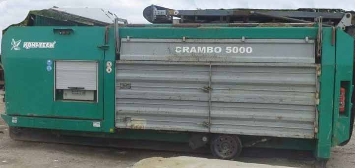 Komptech Crambo 5000 Hook – Shredder / Schredder - Broyeur industriel: photos 1 Komptech Crambo 5000 Hook – Shredder / Schredder - Broyeur industriel: photos 1
