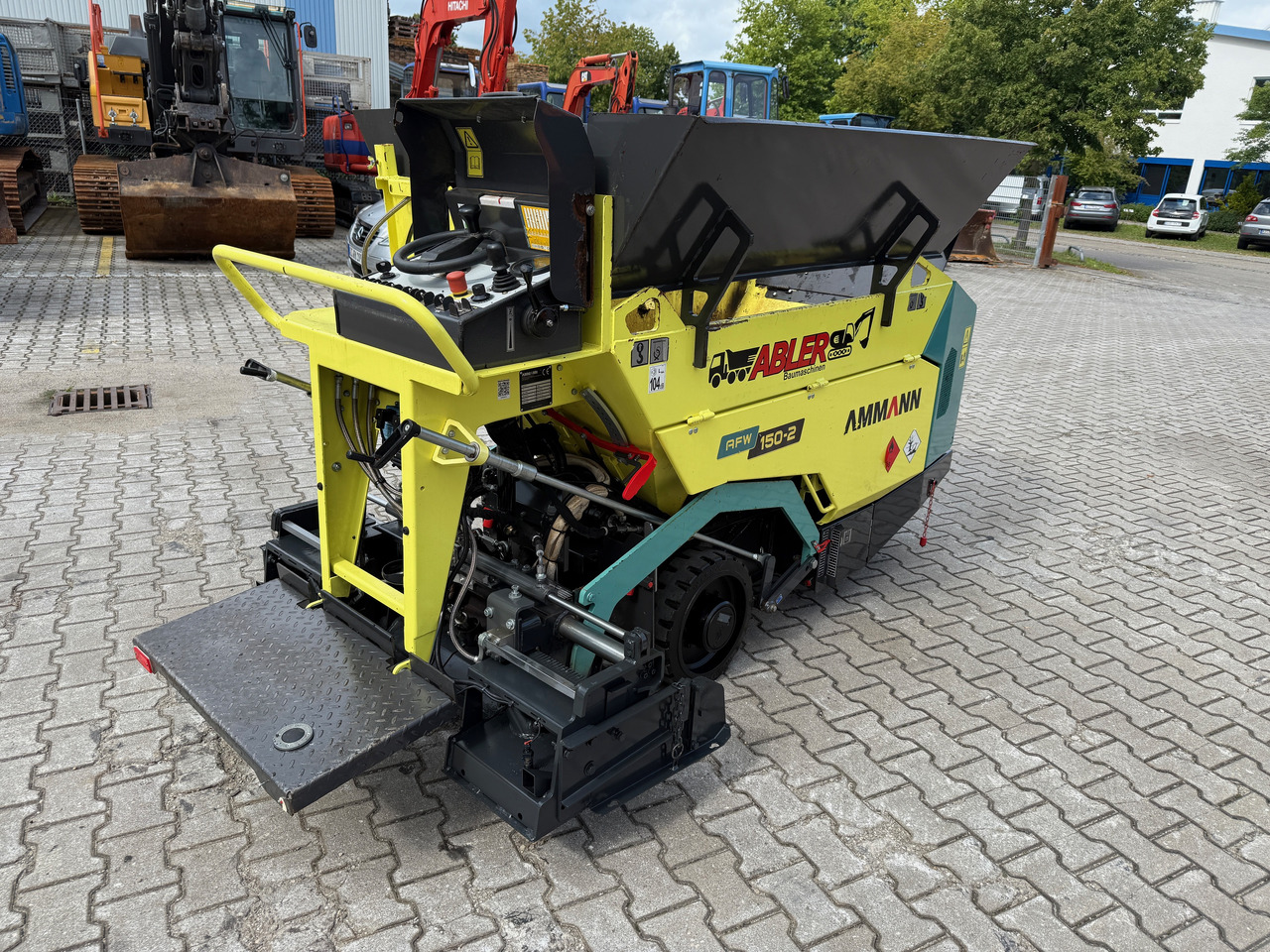 Ammann AFW 150-2 Mini-Asphaltfertiger - Finisseur: photos 5 Ammann AFW 150-2 Mini-Asphaltfertiger - Finisseur: photos 5