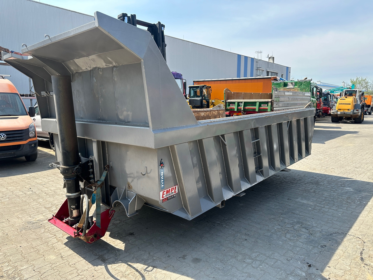 Empl Kipperaufbau für Wechselsystem ca. 14 m3 - Benne pour poids lourds: photos 5 Empl Kipperaufbau für Wechselsystem ca. 14 m3 - Benne pour poids lourds: photos 5