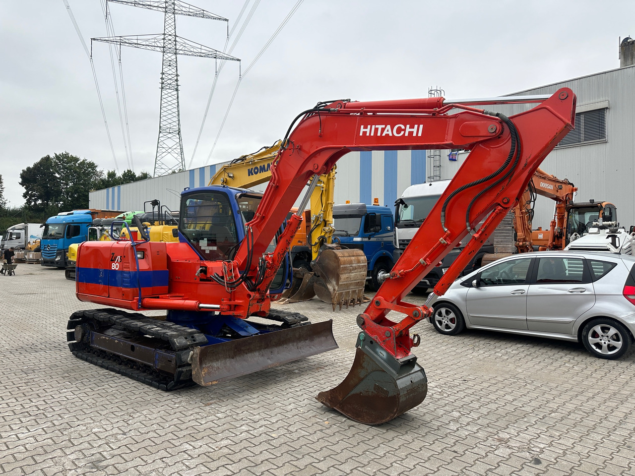 Hitachi ZX80 SBLC Kettenbagger MS08 SW Klima - Pelle: photos 3 Hitachi ZX80 SBLC Kettenbagger MS08 SW Klima - Pelle: photos 3