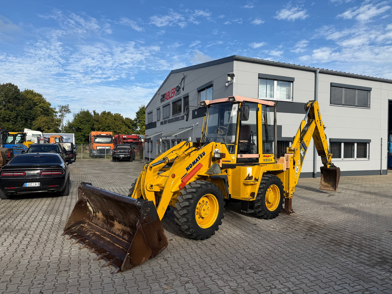 Komatsu WB98A-2 Baggerlader SW - Tractopelle: photos 2 Komatsu WB98A-2 Baggerlader SW - Tractopelle: photos 2