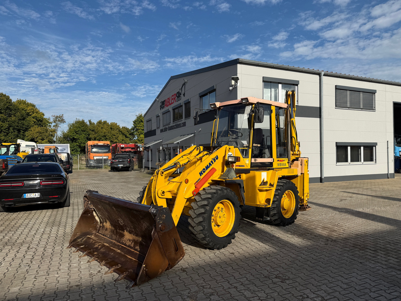 Komatsu WB98A-2 Baggerlader SW - Tractopelle: photos 3 Komatsu WB98A-2 Baggerlader SW - Tractopelle: photos 3