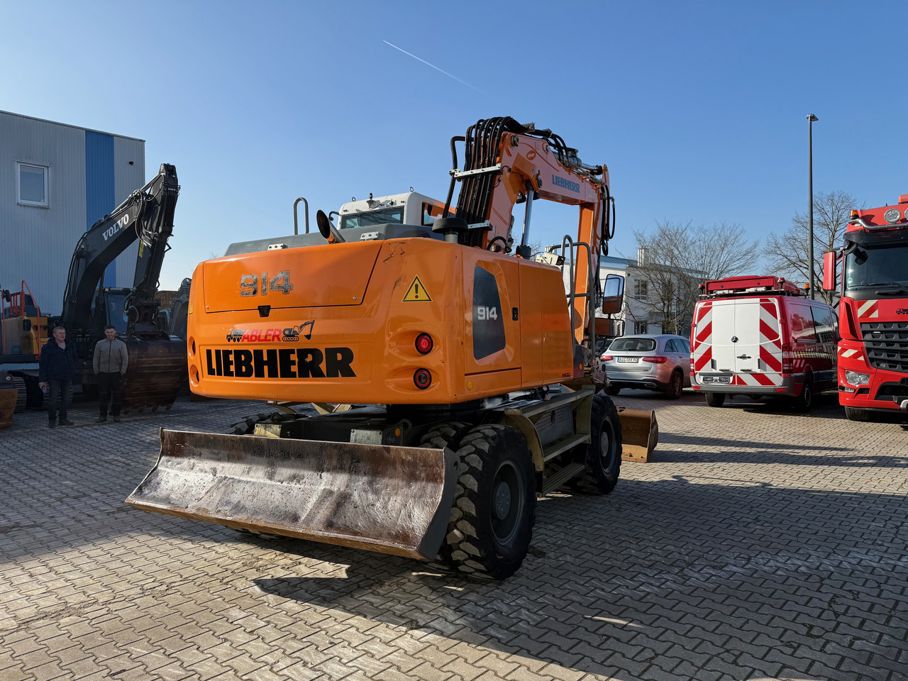 Liebherr A914 Mobilbagger OQ65 Klima - Pelle sur pneus: photos 5 Liebherr A914 Mobilbagger OQ65 Klima - Pelle sur pneus: photos 5