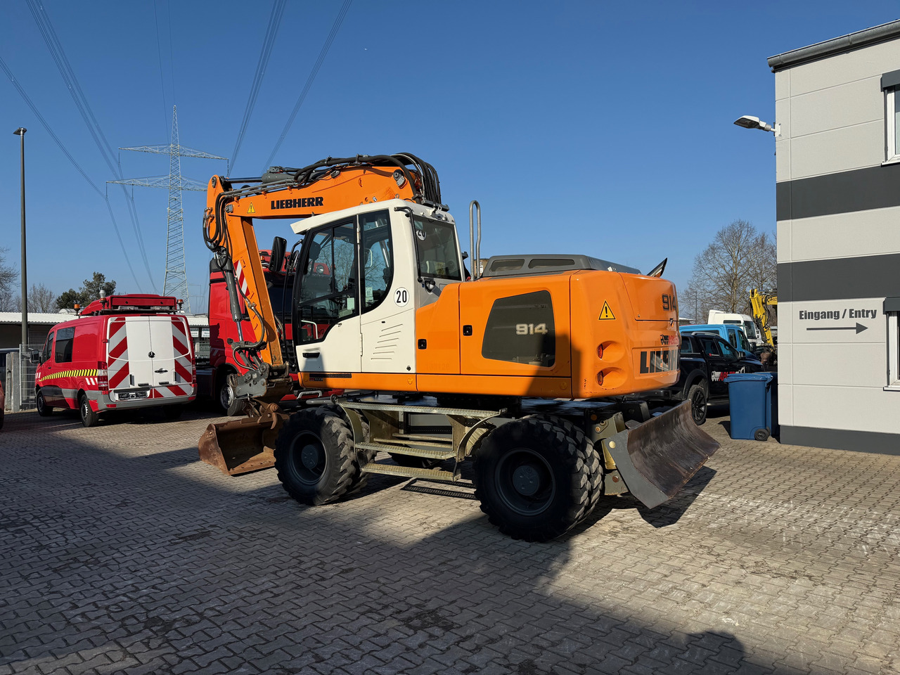 Liebherr A914 Mobilbagger OQ65 Klima - Pelle sur pneus: photos 4 Liebherr A914 Mobilbagger OQ65 Klima - Pelle sur pneus: photos 4