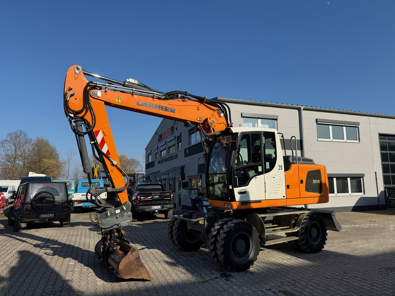 Liebherr A914 Mobilbagger OQ65 Klima - Pelle sur pneus: photos 2 Liebherr A914 Mobilbagger OQ65 Klima - Pelle sur pneus: photos 2