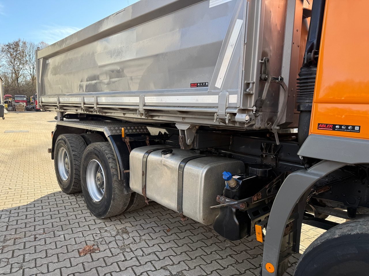 Camion benne Mercedes-Benz 2646 Actros MP3 3-Seiten Kipper mit Bordmatic: photos 12