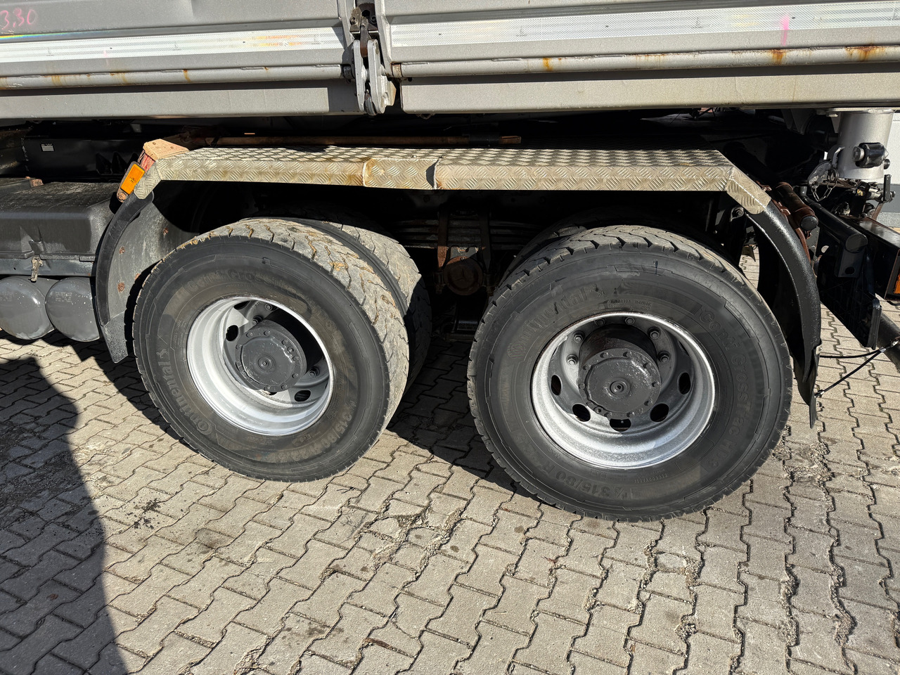 Camion benne Mercedes-Benz 2646 Actros MP3 3-Seiten Kipper mit Bordmatic: photos 8