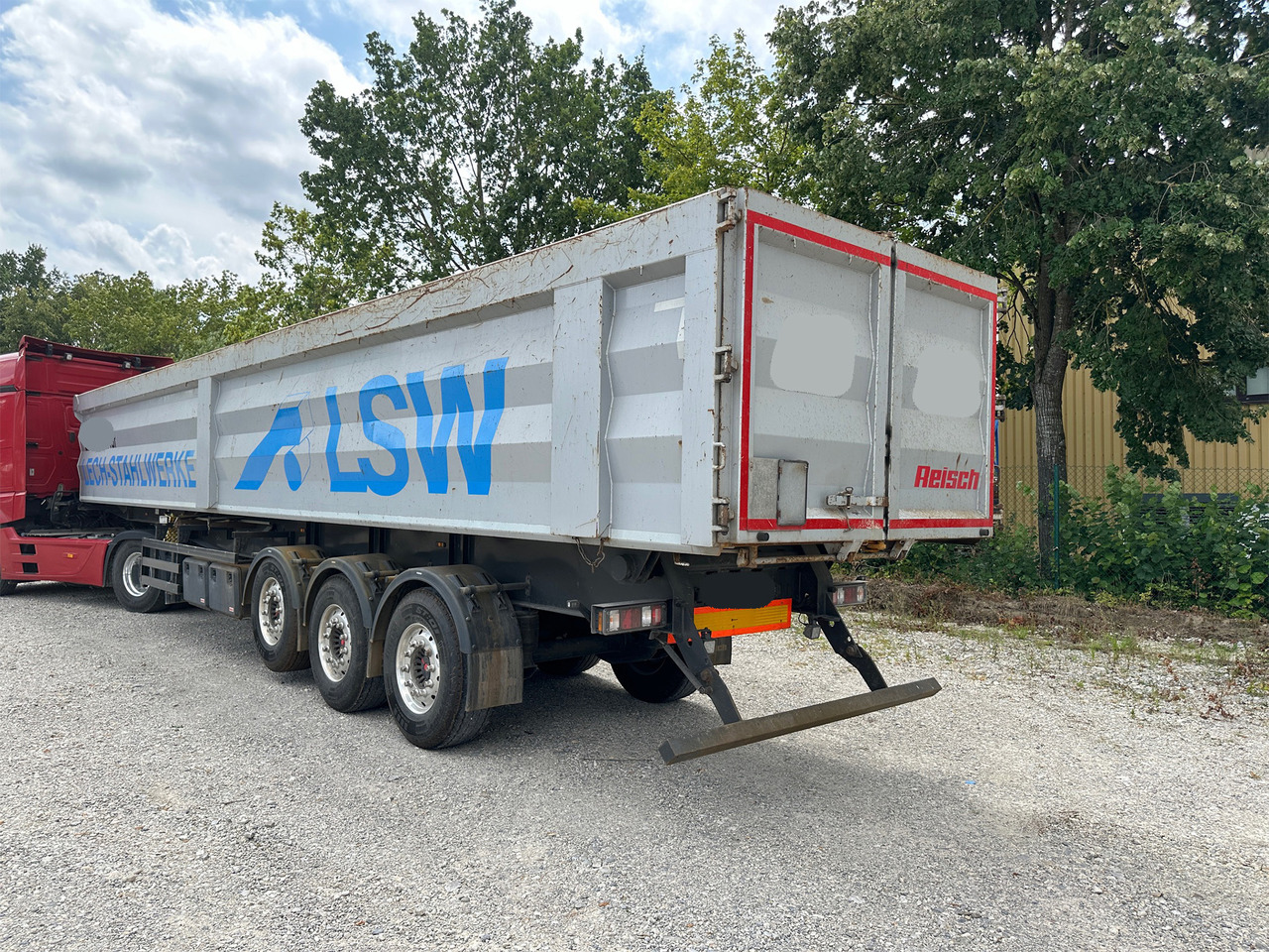 Reisch RHKS-3-SG13 Stahl Kippmulde 50 m3 - Semi-remorque benne: photos 4 Reisch RHKS-3-SG13 Stahl Kippmulde 50 m3 - Semi-remorque benne: photos 4