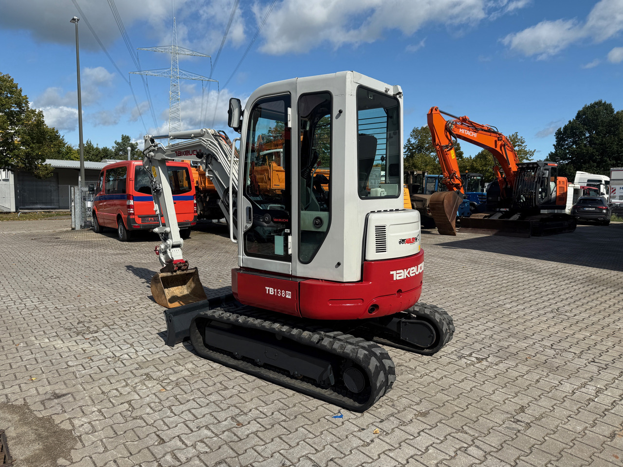 Takeuchi TB138FR Hüllkreis Minibagger Powertilt - Pelle: photos 5 Takeuchi TB138FR Hüllkreis Minibagger Powertilt - Pelle: photos 5