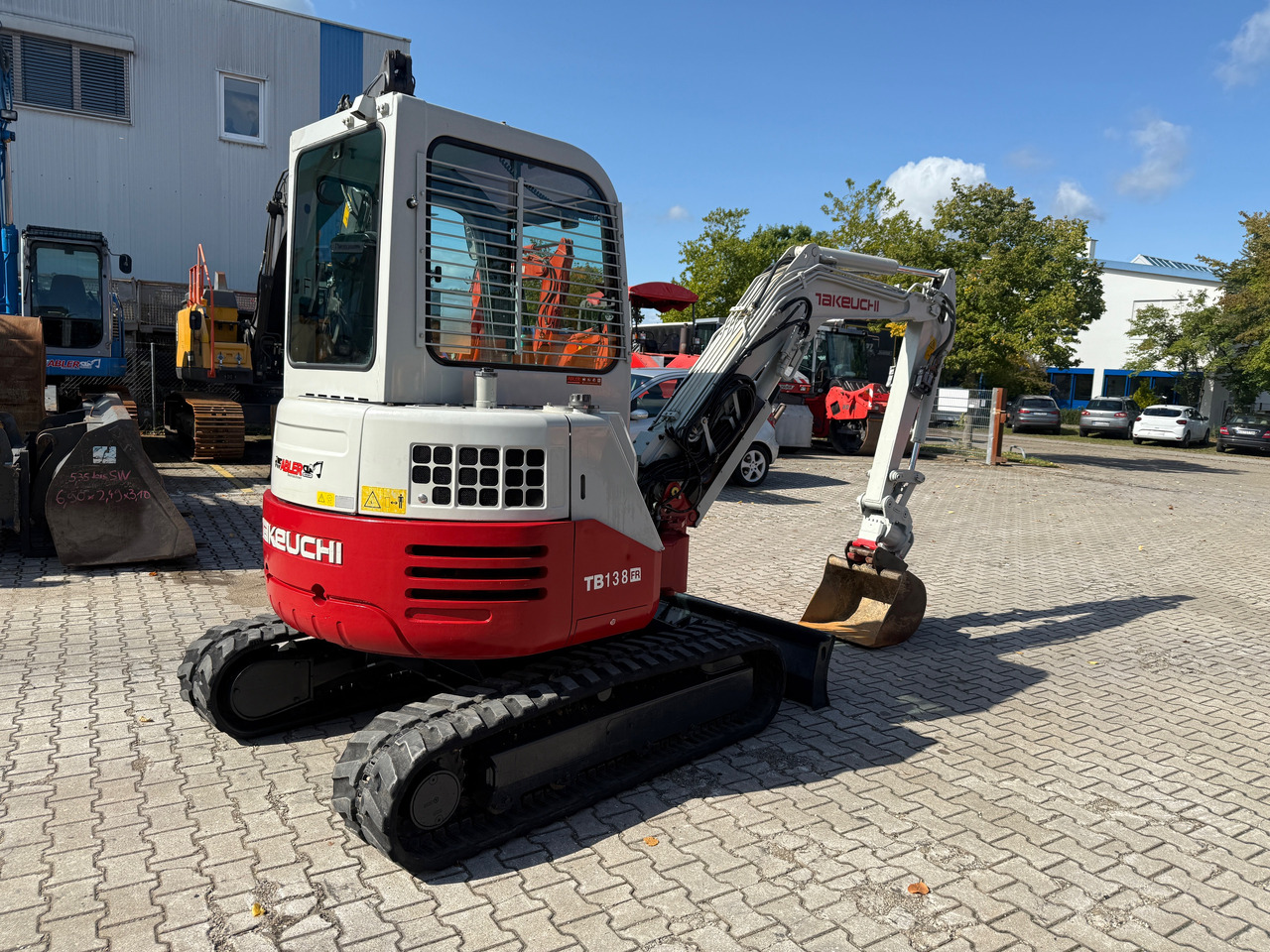 Takeuchi TB138FR Hüllkreis Minibagger Powertilt - Pelle: photos 4 Takeuchi TB138FR Hüllkreis Minibagger Powertilt - Pelle: photos 4