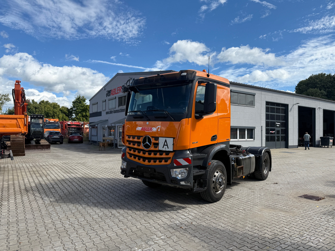 Mercedes-Benz 1848 Arocs SZM 4x4 HAD Kipphydr. Retarder - Tracteur routier: photos 2 Mercedes-Benz 1848 Arocs SZM 4x4 HAD Kipphydr. Retarder - Tracteur routier: photos 2