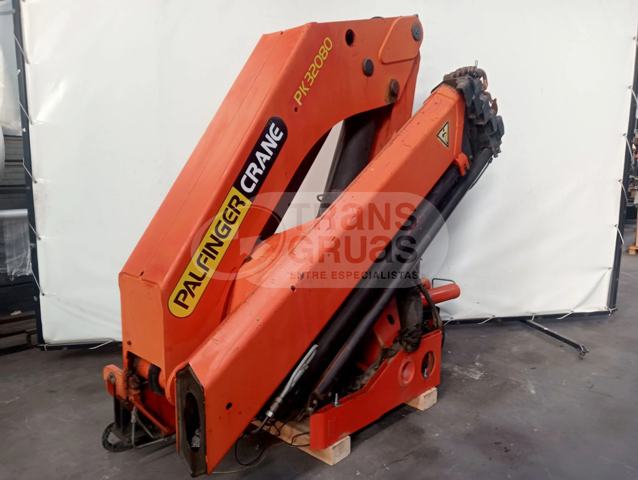 Grúa hidráulica Palfinger PK 32080 - Grue auxiliaire: photos 4 Grúa hidráulica Palfinger PK 32080 - Grue auxiliaire: photos 4