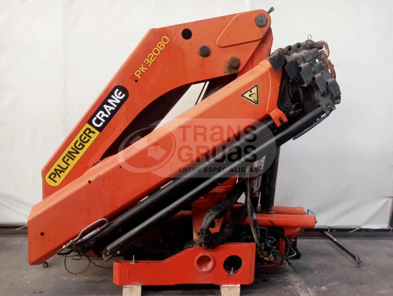 Grúa hidráulica Palfinger PK 32080 - Grue auxiliaire: photos 1 Grúa hidráulica Palfinger PK 32080 - Grue auxiliaire: photos 1