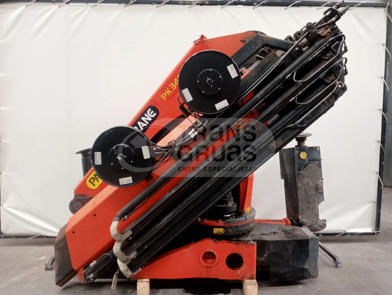 Grúa hidráulica Palfinger PK 34002 SH - Grue auxiliaire: photos 1 Grúa hidráulica Palfinger PK 34002 SH - Grue auxiliaire: photos 1