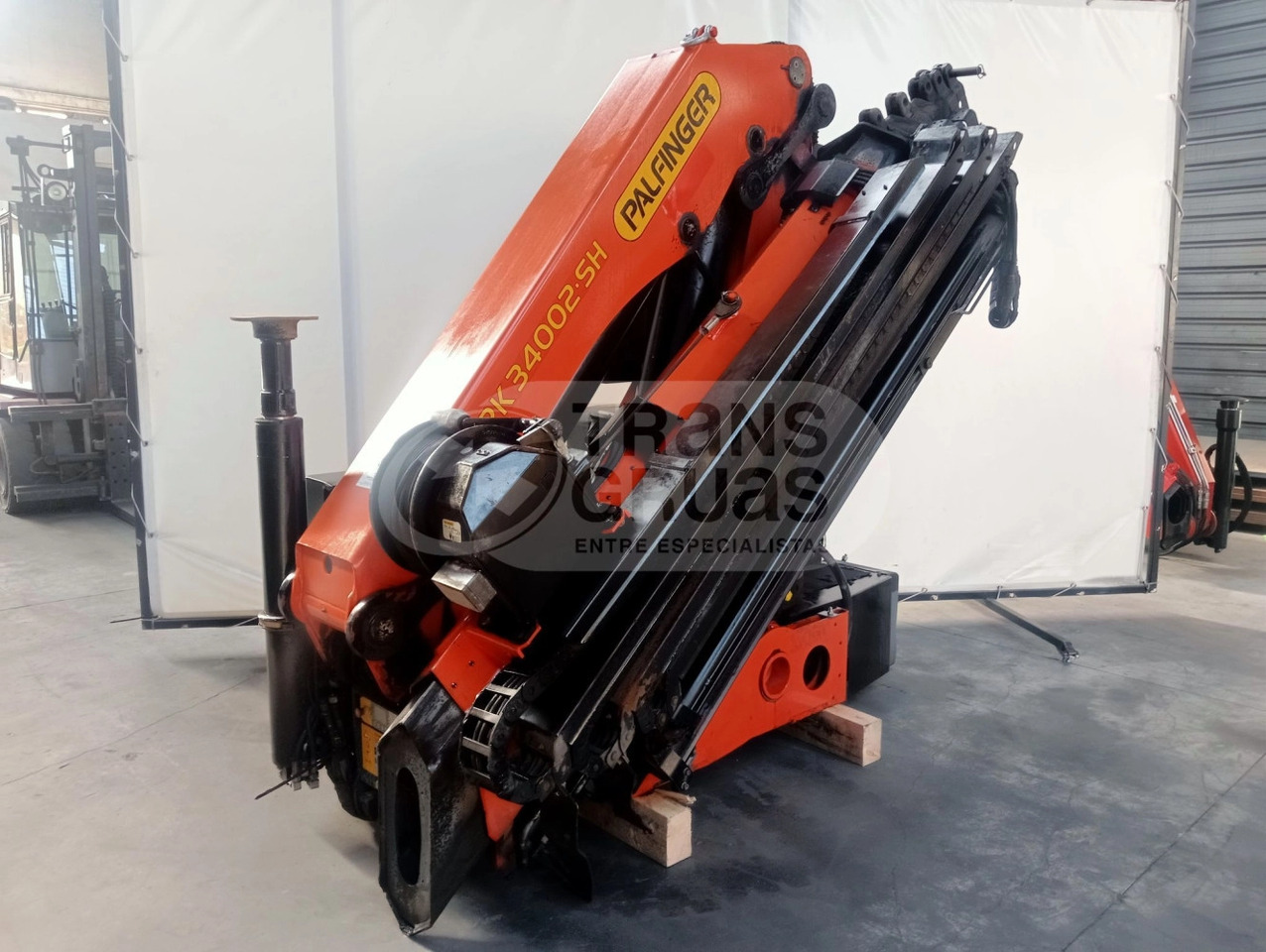 Grúa hidráulica Palfinger PK 34002 SH - Grue auxiliaire: photos 4 Grúa hidráulica Palfinger PK 34002 SH - Grue auxiliaire: photos 4