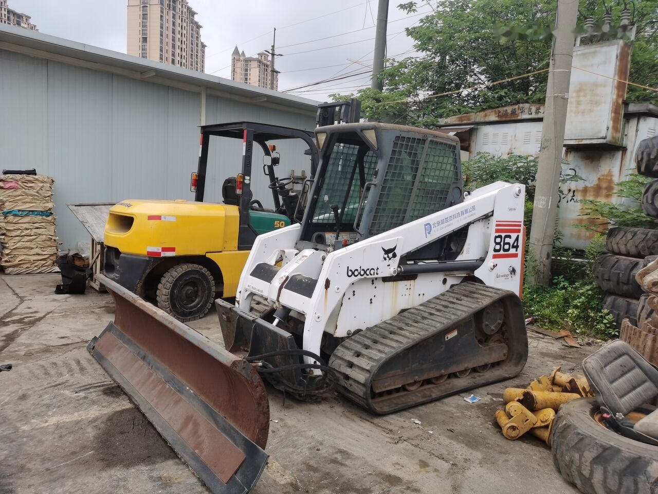 Bobcat 864 - Chargeuse compacte sur chenilles: photos 4 Bobcat 864 - Chargeuse compacte sur chenilles: photos 4