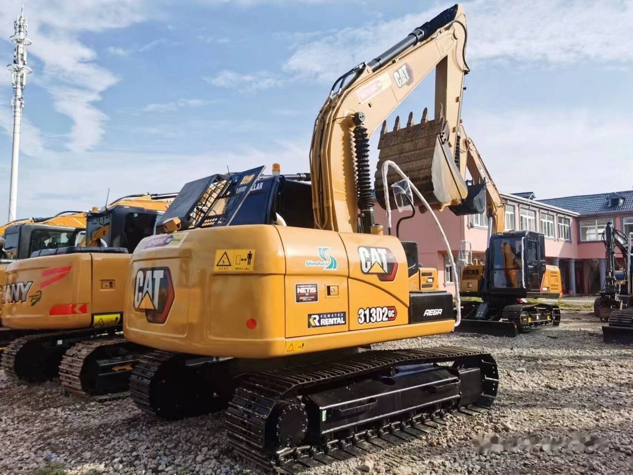 Caterpillar 313D2GC - Pelle sur chenille: photos 4 Caterpillar 313D2GC - Pelle sur chenille: photos 4