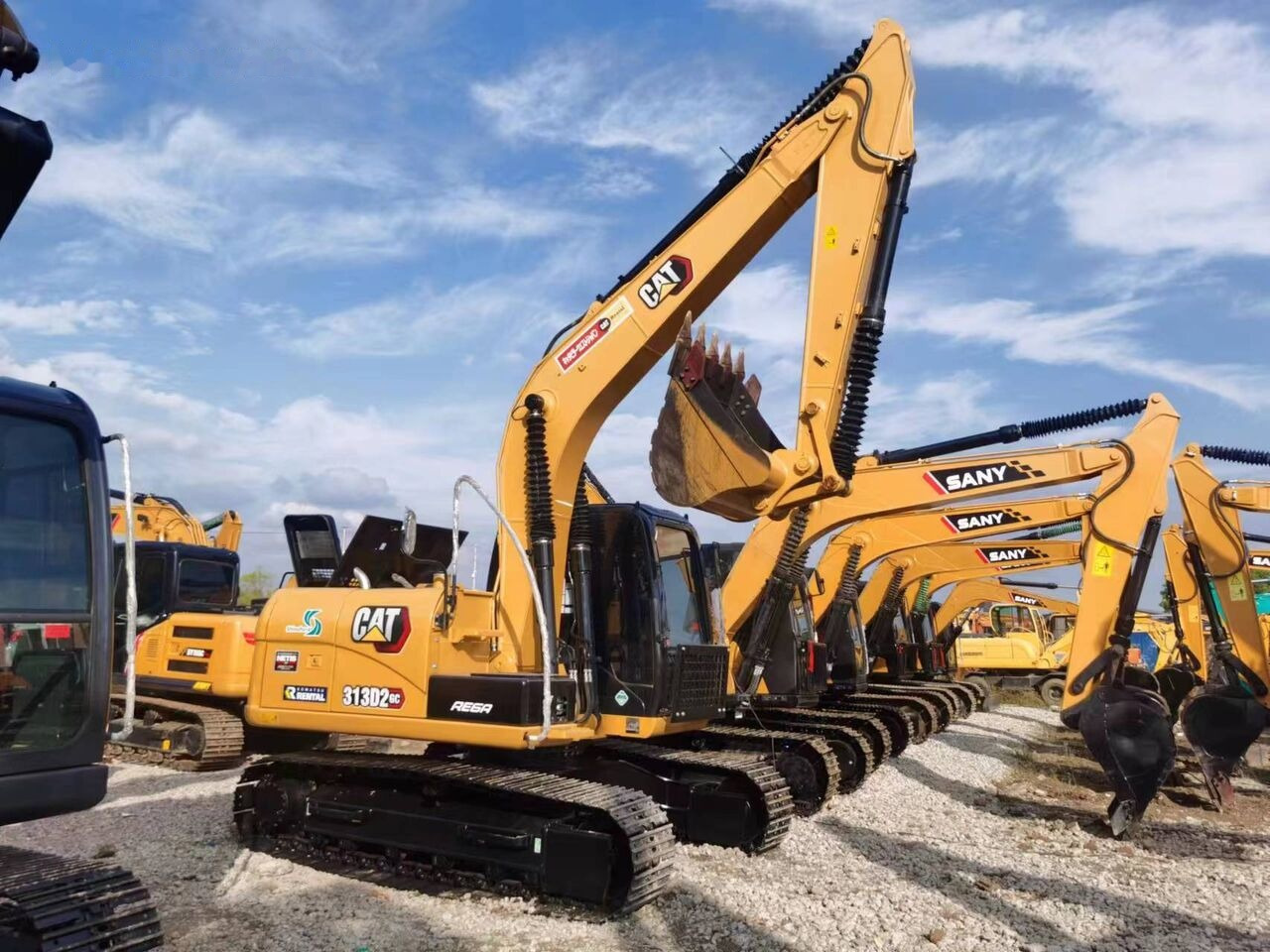 Caterpillar 313D2GC - Pelle sur chenille: photos 3 Caterpillar 313D2GC - Pelle sur chenille: photos 3