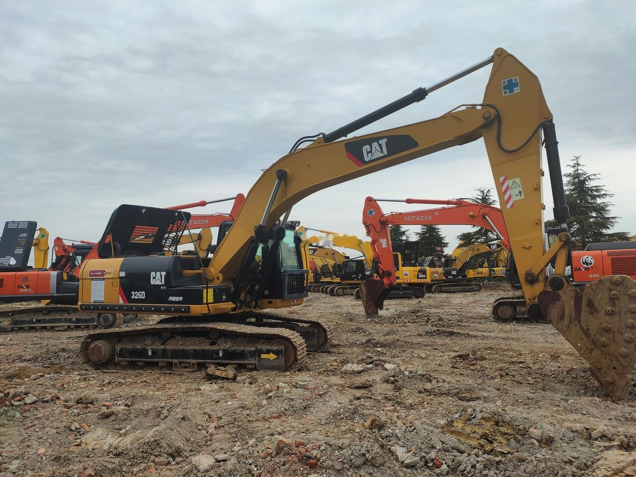Caterpillar 326D - Pelle sur chenille: photos 5 Caterpillar 326D - Pelle sur chenille: photos 5
