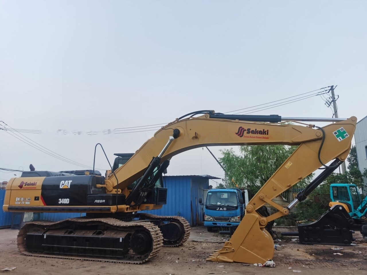 Caterpillar 340D - Pelle sur chenille: photos 4 Caterpillar 340D - Pelle sur chenille: photos 4