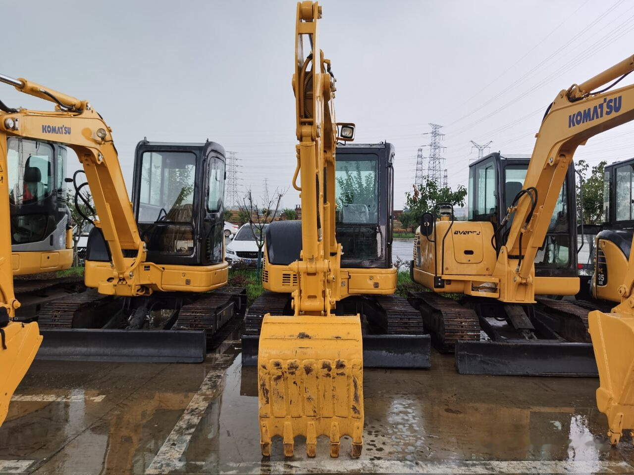 Komatsu PC50MR - Mini pelle: photos 5 Komatsu PC50MR - Mini pelle: photos 5