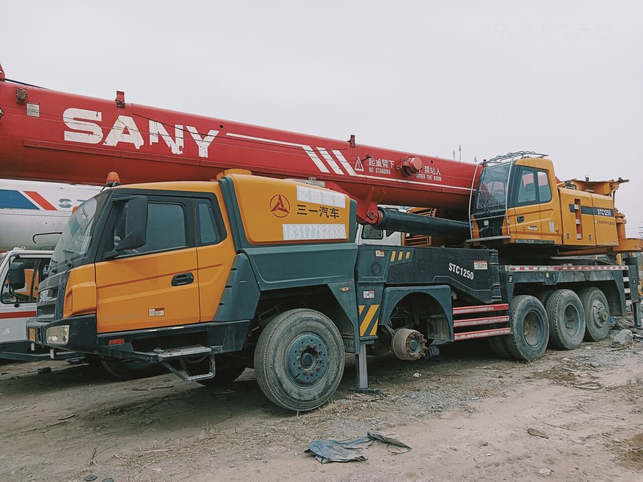 Sany STC1250 - Grue mobile: photos 1 Sany STC1250 - Grue mobile: photos 1