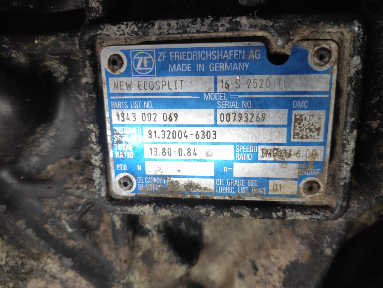 MAN TGA, TGS, TGX - Boîte de vitesse pour Camion: photos 2 MAN TGA, TGS, TGX - Boîte de vitesse pour Camion: photos 2