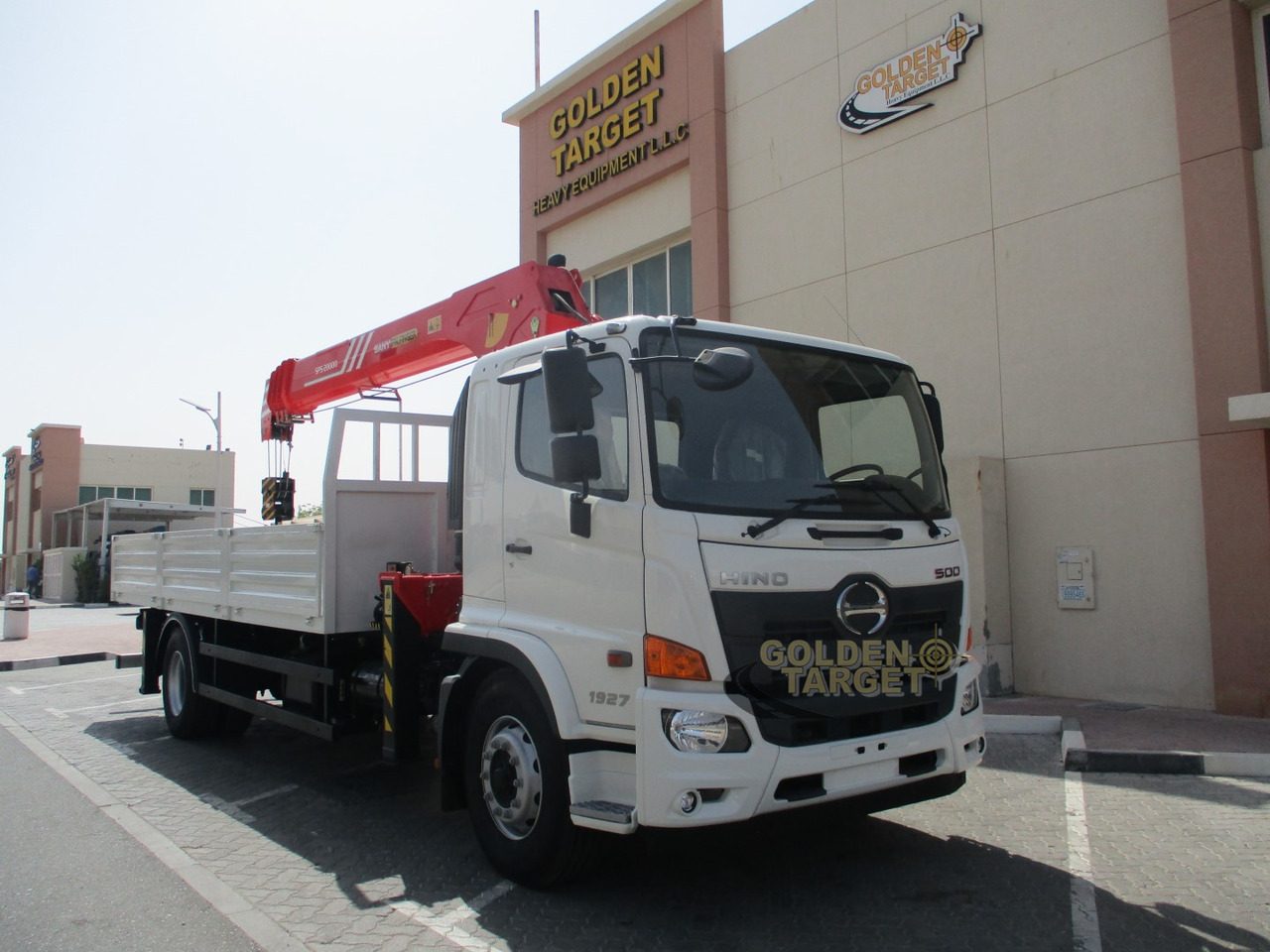 HINO 500 1927 4x2 SANY PALFINGER SPS20000 Crane - Camion grue: photos 1 HINO 500 1927 4x2 SANY PALFINGER SPS20000 Crane - Camion grue: photos 1
