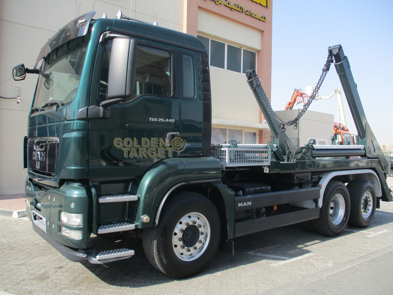 MAN TGS 26.440 6x2 Skip Loader - Camion multibenne: photos 2 MAN TGS 26.440 6x2 Skip Loader - Camion multibenne: photos 2