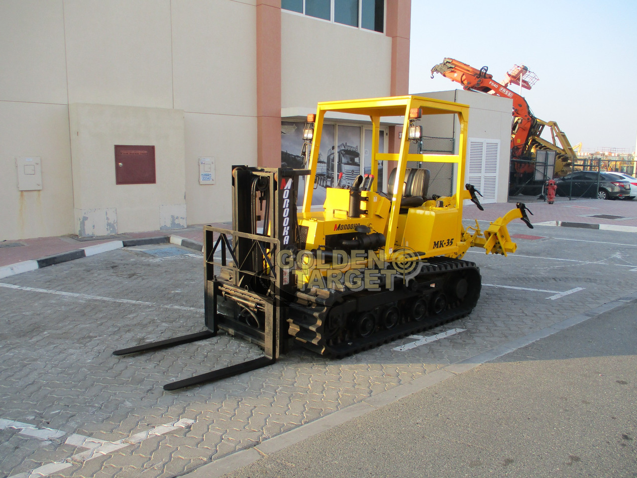 Morooka MK35 Tracks Forklift - Chariot élévateur diesel: photos 2 Morooka MK35 Tracks Forklift - Chariot élévateur diesel: photos 2