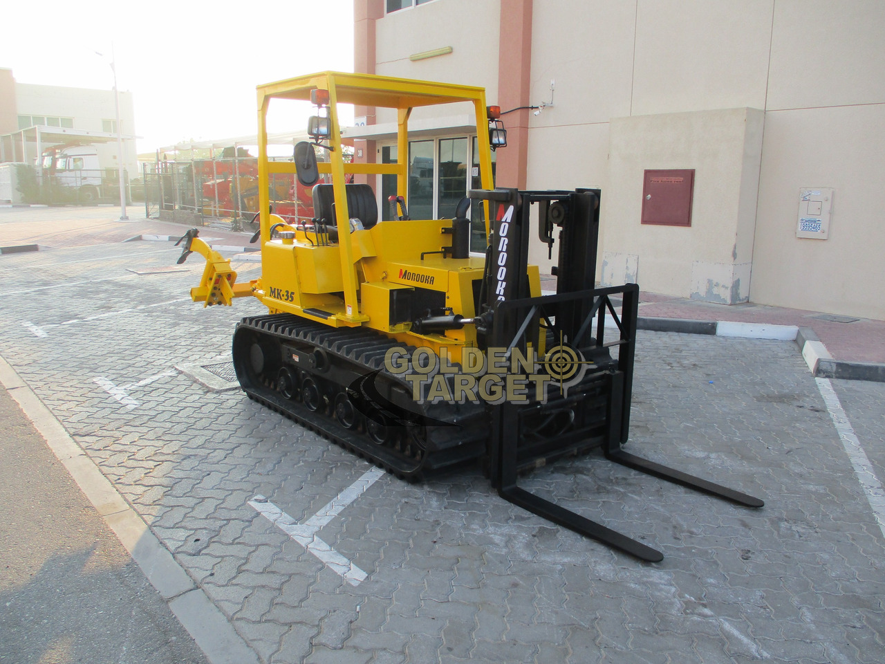Morooka MK35 Tracks Forklift - Chariot élévateur diesel: photos 1 Morooka MK35 Tracks Forklift - Chariot élévateur diesel: photos 1